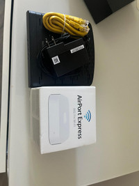 Apple Airport Express Router + Technicolor Router