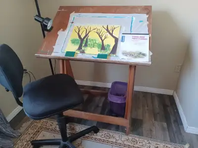 Easel, draft table, hobbie table, View more