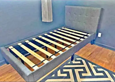 Twin bed frame, View more