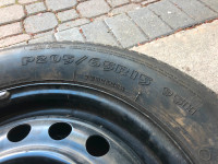 Tire with rim.  P205/65R15.  One left.