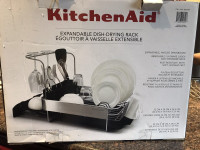 Kitchen Aid Expandable Dish Rack -BNIB