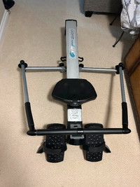 Older model rowing machine