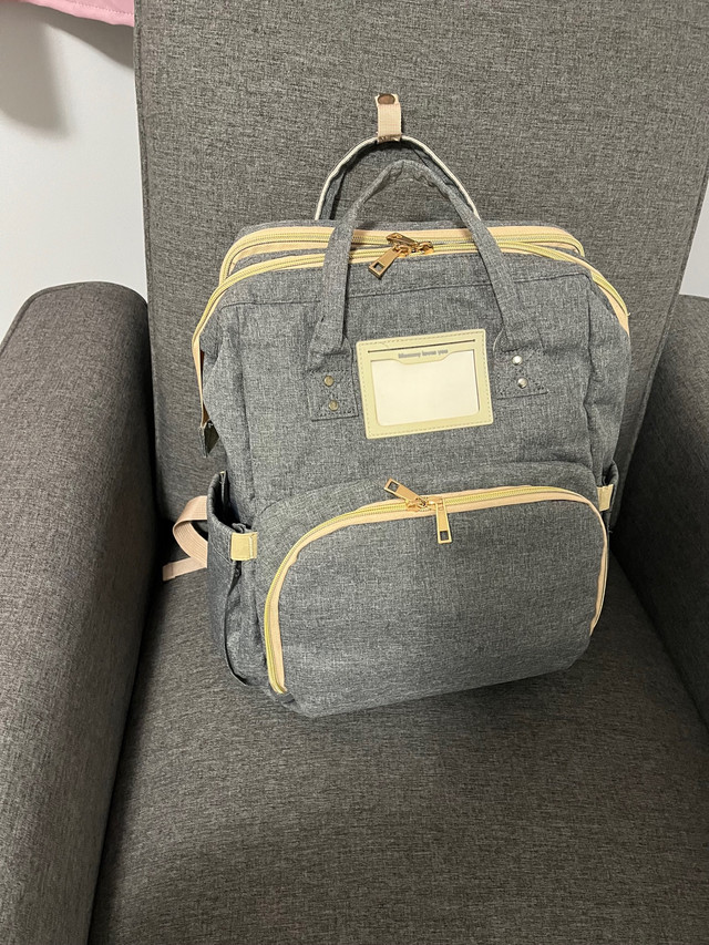 Diaper bag with bassinet  in Bathing & Changing in Markham / York Region