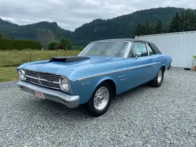 1967 Ford Falcon 2 door sport coupe drag car. 12 point cage. 302 5.0L roller motor, probe positions...