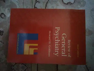 Review of general psychiatry. Third edition. Howard H. Goodman, View more