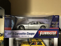 1/18 diecast corvette flow master exhaust edition 
