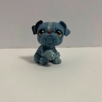 LITTLEST PET SHOP BULLDOG #668 LPS DOG Authentic