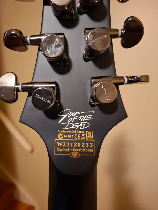 Schecter V-1 Juan of the Dead signature model in Guitars in London - Image 7