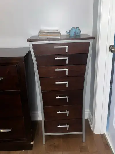Tall Wooden Lingerie Chest, View more