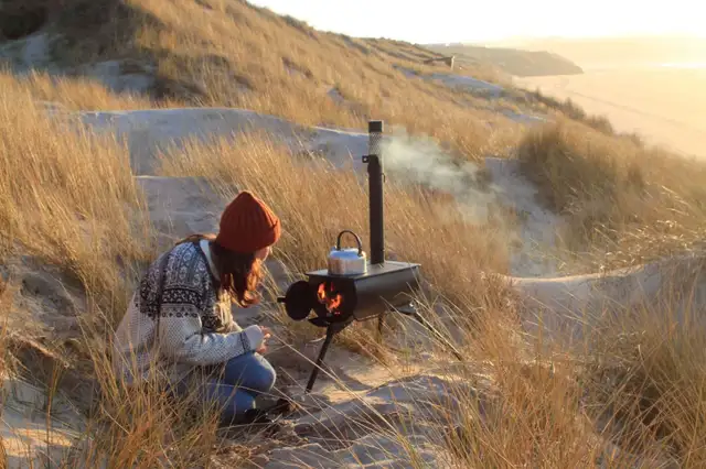 Sale: Frontier Wood Fired Camping Stove!63235066884097123