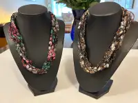 Vendors Special: Dozens of New Trellus Yarn Necklaces 