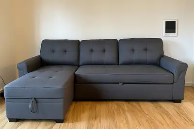 Must Go Asap ~ Pull Out Sofa Bed For Sale !! Free Home Delivery, View more