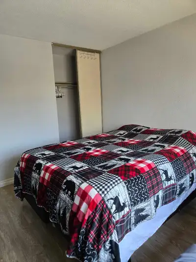 Furnished room for rent for a single person in a two bedroom apartment. $900 per month, For May 1st....