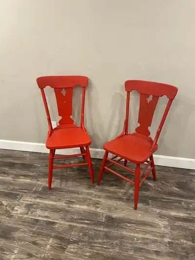 2 Regular Height Dining Chairs, View more