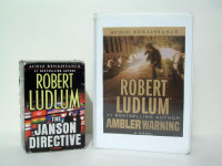 Robert Ludlum Audio Books on Cassettes - 37.5 Hours