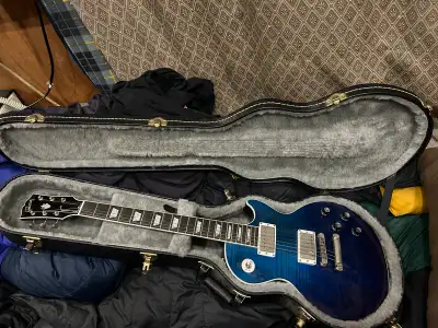 2004 gibson les paul standard LE manathan midnight blue, View more