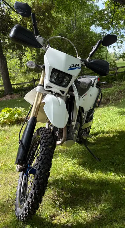 2019 Suzuki DR-Z400 SM with 21” & 18” trail wheels. Very good condition with 9,490 km’s and a few up...