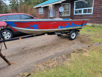 14 Foot Prince craft. motor and Trailer