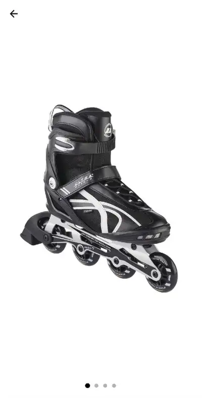 Utrawheels: Black Inline Skates Men's Sz US9 42.5cm, View more