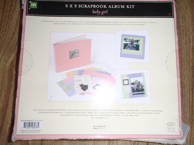 9x9 Scrapbook Album Kit in Hobbies & Crafts in Truro - Image 2