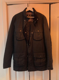Barbour Corbridge Wax Jacket (black) - Medium (even Small)