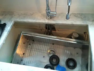 Kitchen SINK DROPPING? UNDERMOUNT SUPPORT READY, View more