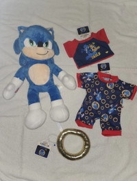 Build a Bear Sonic w sleeper/tshirt/ring