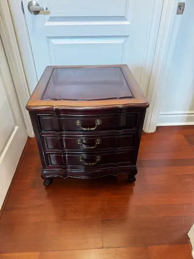 Vintage Mahogany Side Table, View more
