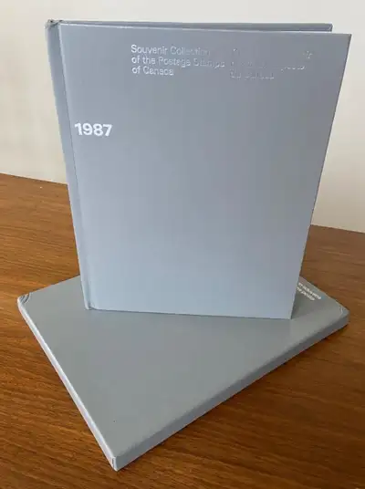 This listing is for a hard to find Canada Post Hard Cover Annual Stamp Collection with slip cover. I...