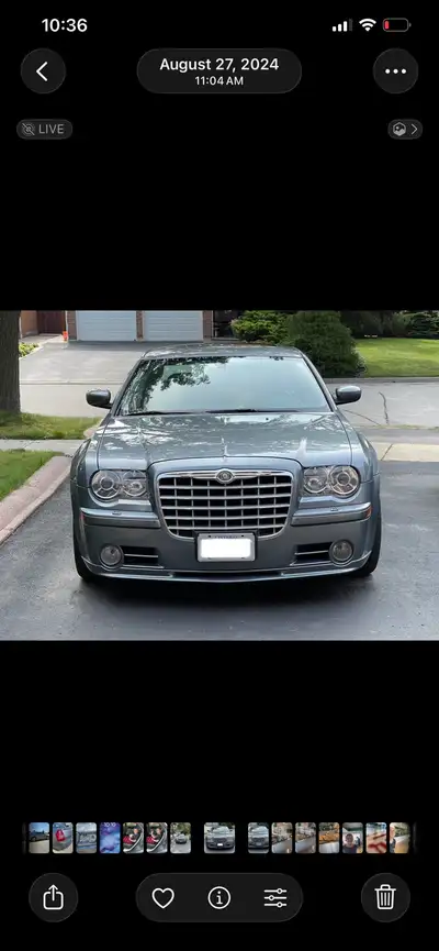 Mint 2006 Chrysler 300 SRT8. All original including tires. Loaded including nav and rear seat dvd pl...