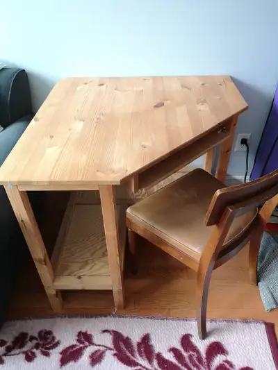 Computer Desk and Chair - Perfect Shape, View more