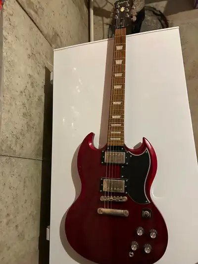 Epiphone SG electric guitar, View more