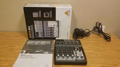 Behringer Xenyx 802 Audio Mixer, View more