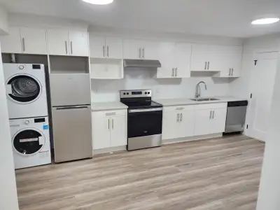 Newer 2 Bedroom basement suite is available on March 1, 2026 located near Royal Oak Skytrain Station...