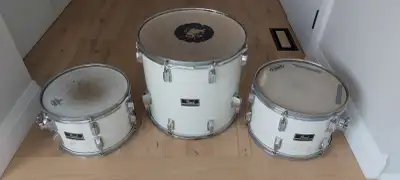 Pearl Export vintage 3 tom drums.12'',13'',16''-$80-FIRM .AS-IS, View more