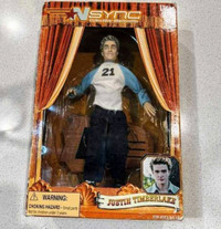 New open box NSYNC Justin Timberlake Collectible Marionette Doll