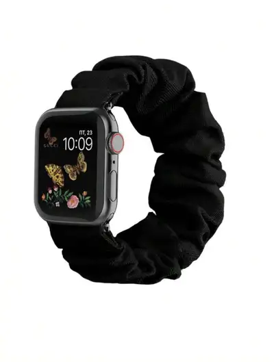 Women’s Nylon Elastic Hair Tie Apple Watch Band, View more