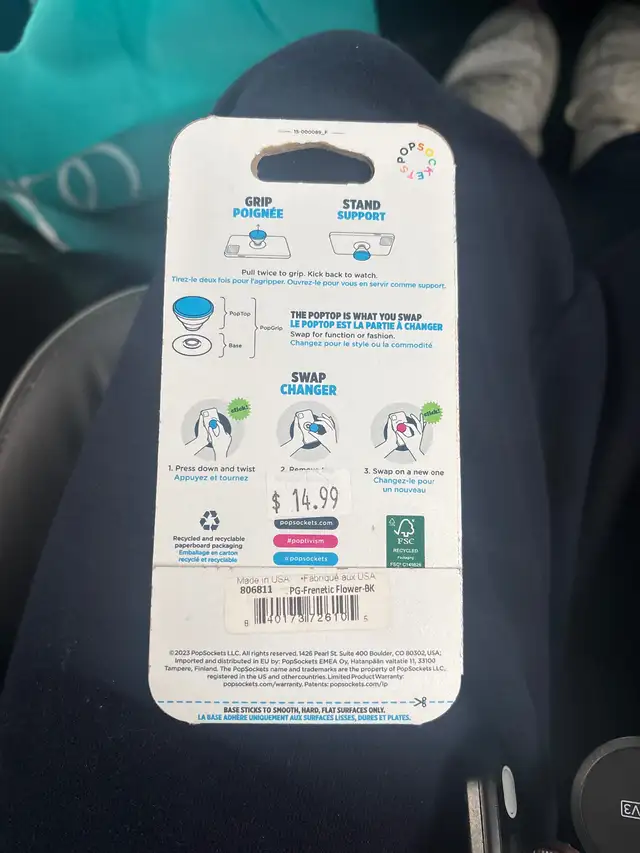 Popsocket in Cell Phone Accessories in Guelph - Image 3