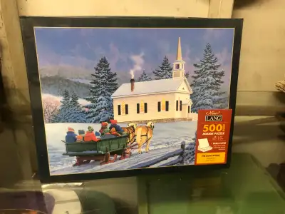 The Light Within Winter Themed Puzzle 500 Pcs., View more