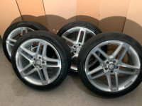 Pirelli 235 45 R20  / Mercedes-Benz GLK - AMG mags