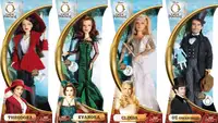 Disney Oz The Great and Powerful Five Dolls