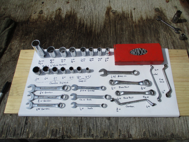 British Standard/ Whitworth sockets and wrenches in Hand Tools in Kamloops - Image 2