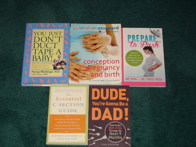 HAVING A BABY HELP AND MEDICAL BOOKS in Textbooks in Ottawa - Image 3