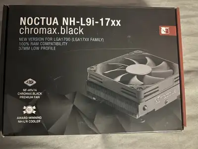 Noctua NH-L9i-17xx chromax.black, View more