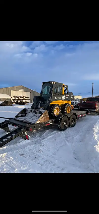 Lanigan SK Delivery Available. (Free within Lanigan) Skid Steers for RENT John Deere 324G - Caterpil...