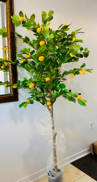 Artificial lemon tree 5ft