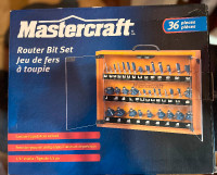 Mastercraft 36 piece Router Bit Set