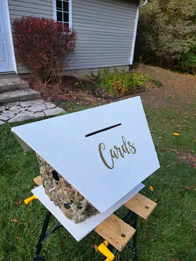 Selling gift box / card box. Perfect for weddings or any other events where people will be gifting c...
