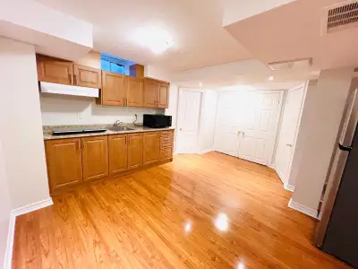 Extremely Spacious 1 bedroom and 1 bathroom basement apartment available for rent in beautiful Churc...