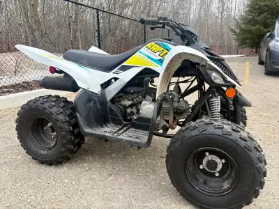 Like new, Yamaha kids quad. New battery.